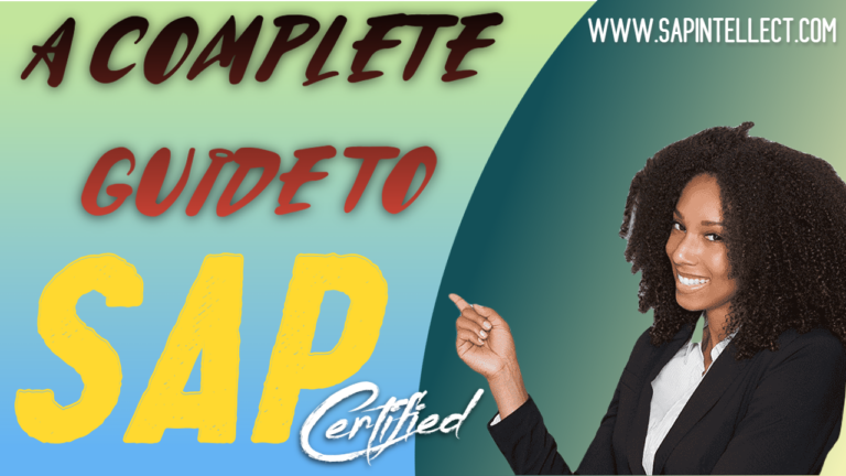 How to Get SAP Certified: A Step-by-Step Guide